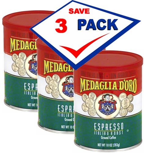 Medaglia D'Oro Can 10 oz Pack of 3